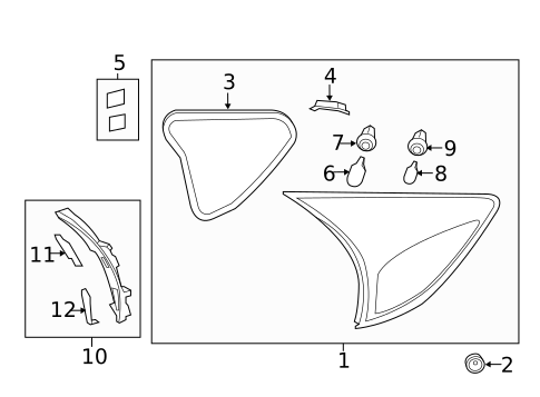 Bulbs - Chassis for 2014 Mazda CX-5 #5