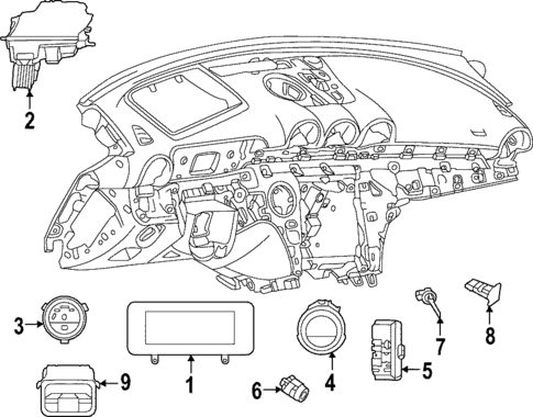 Automatic Temperature Controls for 2025 Mercedes-Benz CLE300 #0