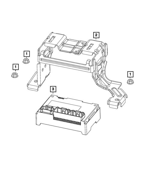 Keys, Modules and Engine Controllers for 2023 Jeep Wrangler #8
