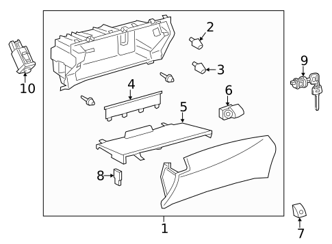 Trunk for 2017 Lexus LS460 #2