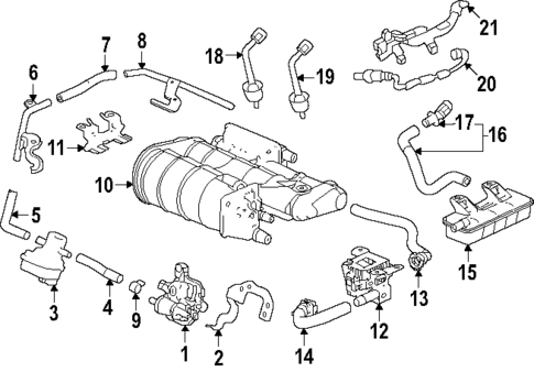 Emission Components for 2023 Acura MDX #0