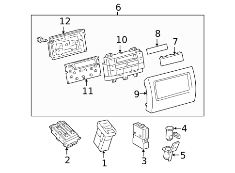 Center Console for 2016 Lexus GX460 #1