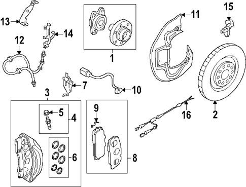 Front Brakes for 2025 Audi A6 Quattro #0