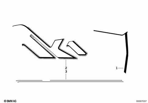 Vehicle Trim for 1991 BMW-Motorrad K 1 #0