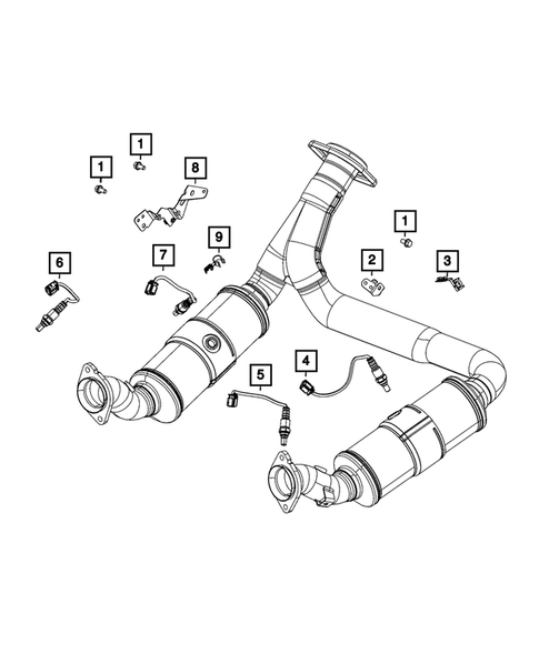 Sensors for 2023 Jeep Grand Wagoneer #9