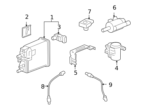Sensors for 2010 Chevrolet Silverado 1500 #0