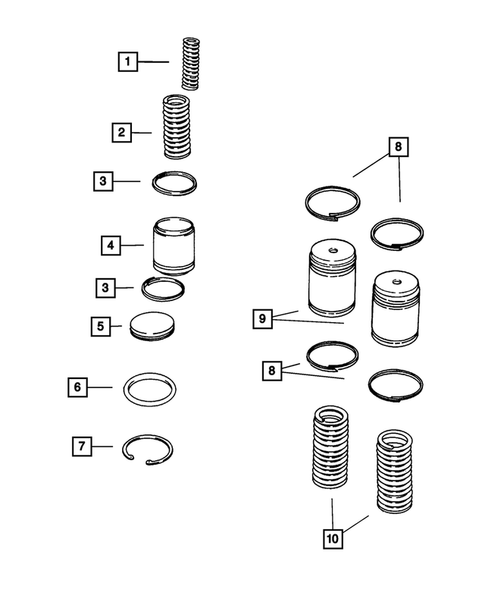 Valve Body for 2002 Dodge Stratus #1