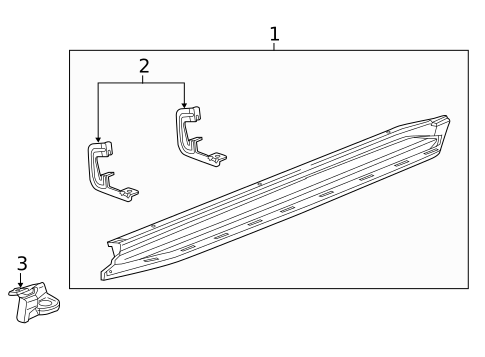 Running Board for 2020 Chevrolet Suburban #3