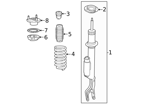 Struts & Components for 2025 Mercedes-Benz EQE SUV AMG® #2