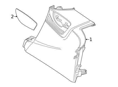 Interior Trim - Quarter Panels for 2019 BMW i8 #0