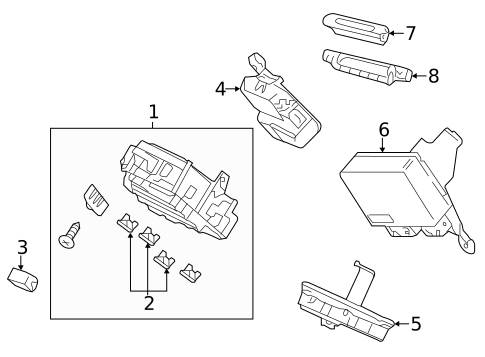 Electrical Components for 2015 Honda Accord #6
