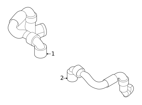 Radiator & Components for 2021 BMW X6 #5