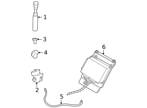 Antenna & Radio for 2001 Ford Taurus #0
