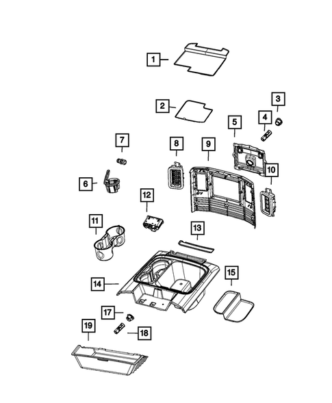 Consoles for 2024 Ram 1500 Classic #2