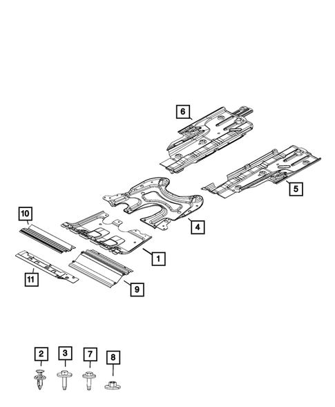 Under Body Protection for 2017 Jeep Cherokee #0