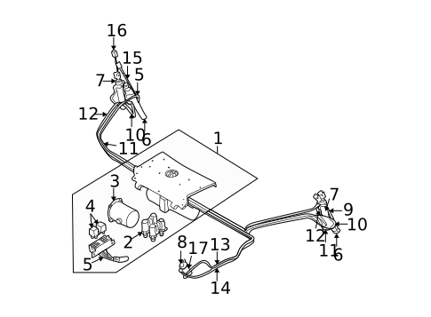 Convertible Top for 2003 Saab 9-3 #0