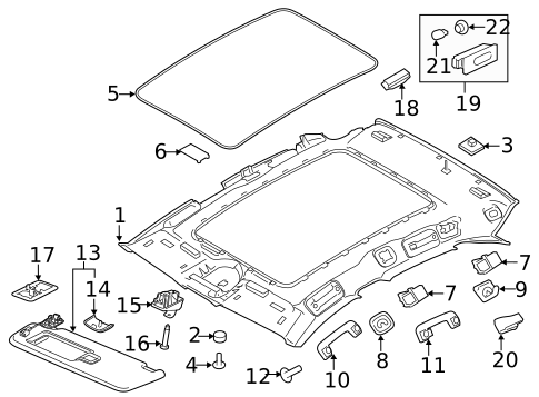 Bulbs - Chassis for 2021 Porsche Macan #0