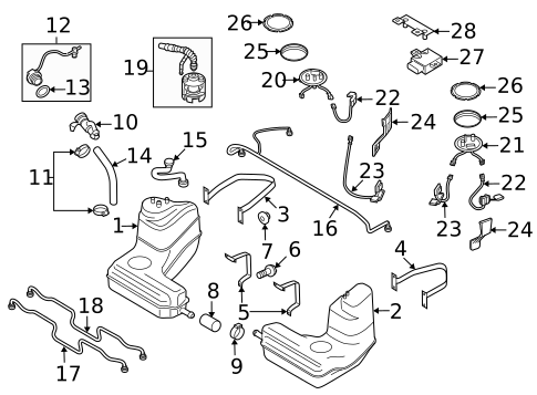 Fuel System Components for 2008 Audi R8 #0