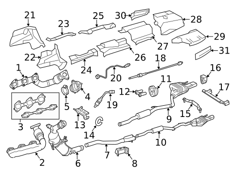 Powertrain Control for 2013 Mercedes-Benz S350 #1