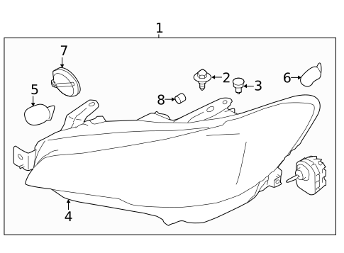 Combination Lamps for 2021 Subaru WRX #1