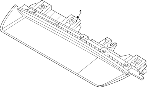 High Mounted Stop Lamp for 2025 Kia K5 #0