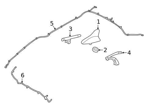 Antenna & Radio for 2018 Kia Cadenza #0