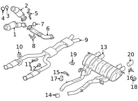 Exhaust Components for 2023 BMW M4 #0
