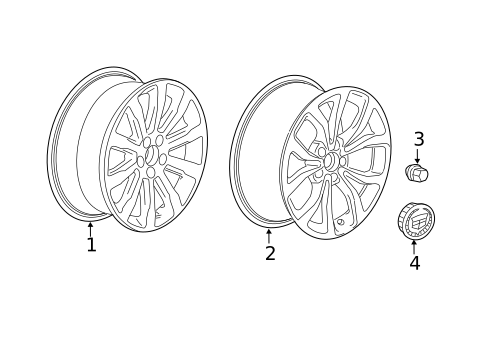 Wheels for 2017 Cadillac ATS #0