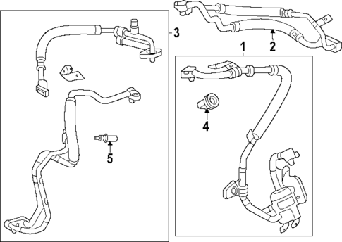 Hoses & Pipes for 2025 Cadillac OPTIQ #0