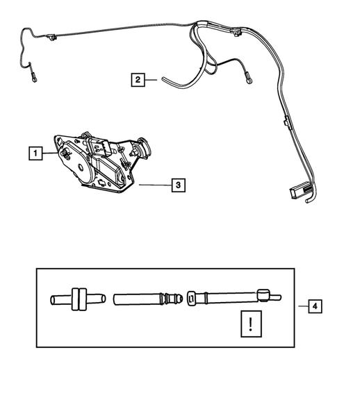 Wiper and Washer System for 2010 Jeep Wrangler #3