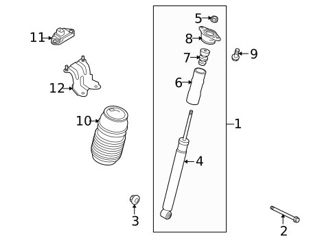 Shocks & Components for 2013 Porsche Panamera #1