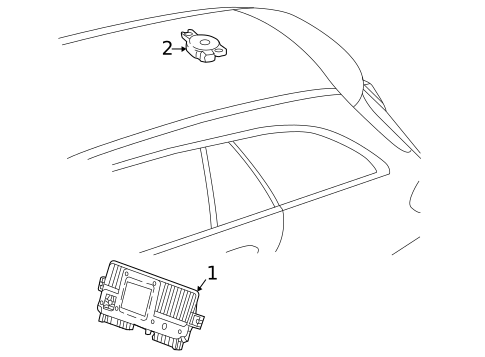 Parking Aid for 2022 Mercedes-Benz GLS 63 AMG® #3