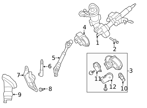 Cluster & Switches for 2017 Toyota Corolla #1