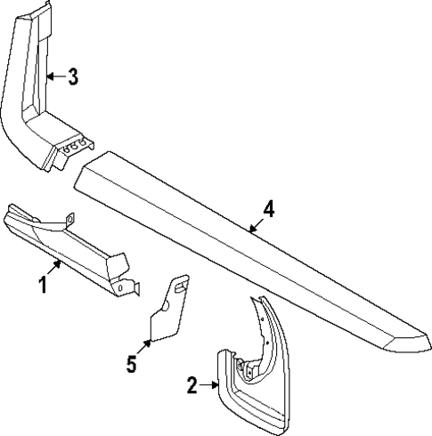 Exterior Trim - Quarter Panel for 2023 Ford Maverick #0