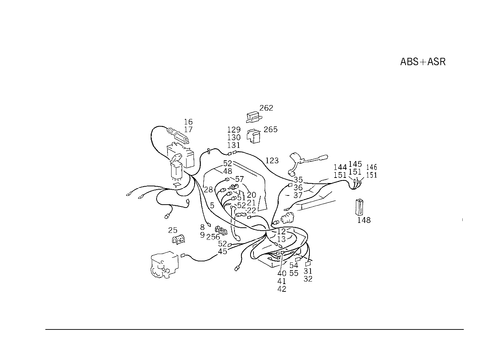 Acceleration Skid Control (Asr) for 1988 Mercedes-Benz 260E #1