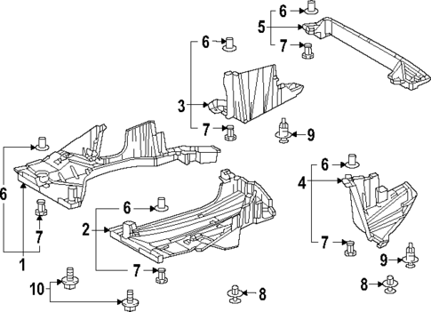 Splash Shields for 2025 Toyota Prius #1
