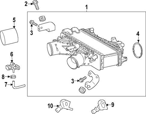 Turbo Charger for 2025 Toyota Sequoia #2