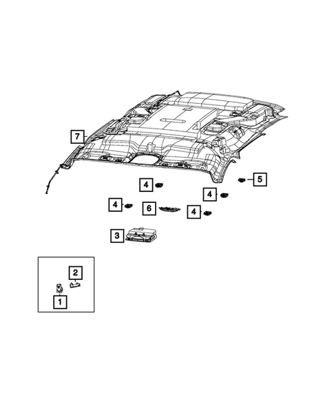 Lamps, Interior and Exterior for 2021 Chrysler Pacifica #4