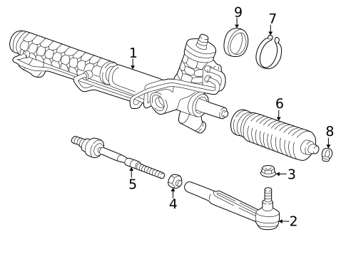 Steering Gear & Linkage for 2012 Porsche 911 #0