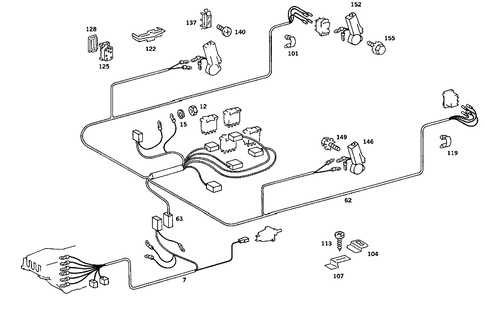 Electric Window Regulator for 1985 Mercedes-Benz 380SE #2
