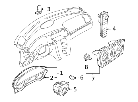 Switches for 2011 Saab 9-3X #0