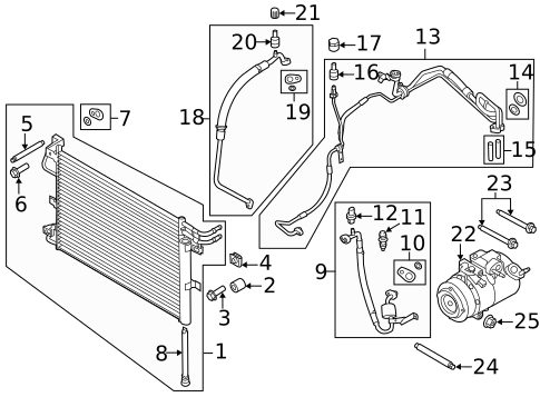 A/C Flow Restrictors for 2013 Ford Police Interceptor Utility #0