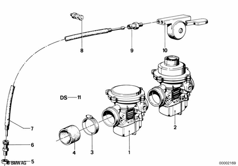 Carburetor for 1984 BMW-Motorrad R 80 RT #5