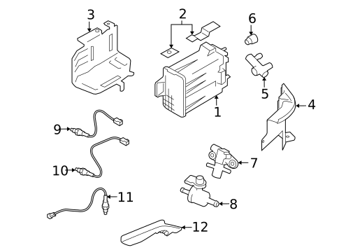 Powertrain Control for 2014 Nissan Rogue Select #1