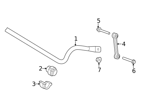 Stabilizer Bar & Components for 2013 Audi S8 #0