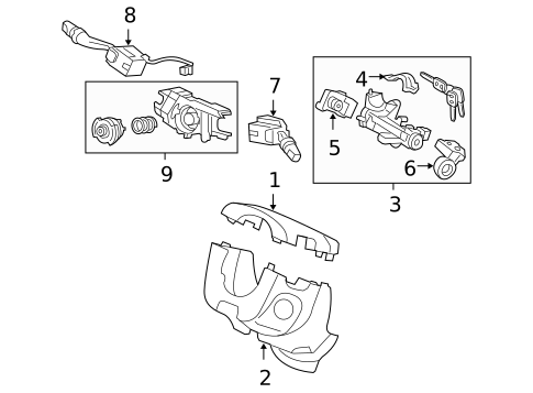 Switches for 2005 Honda Odyssey #0