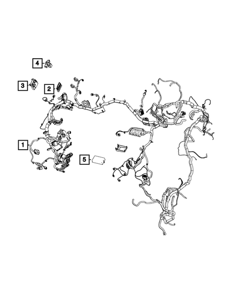 Power Distribution, Fuse Block, Junction Block, Relays and Fuses for 2025 Dodge Durango #1