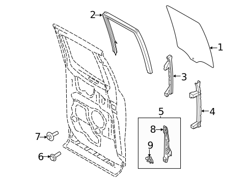 Rear Door for 2022 Ford F-150 #2