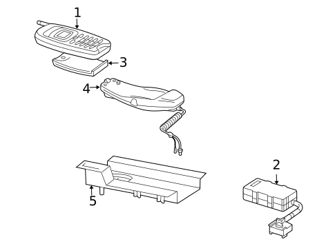 Electrical Components for 2006 Mercedes-Benz CLS55 AMG #4