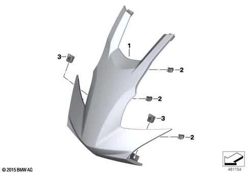 Motorcycle Trim Section, Windshield for 2019 BMW-Motorrad C 650 Sport #23